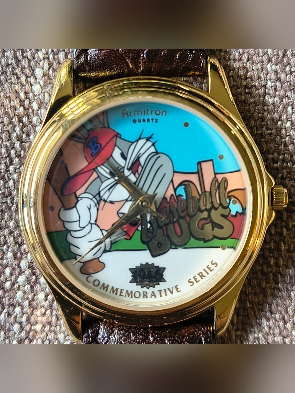 Looney Tunes Baseball Bugs Armitron Watch